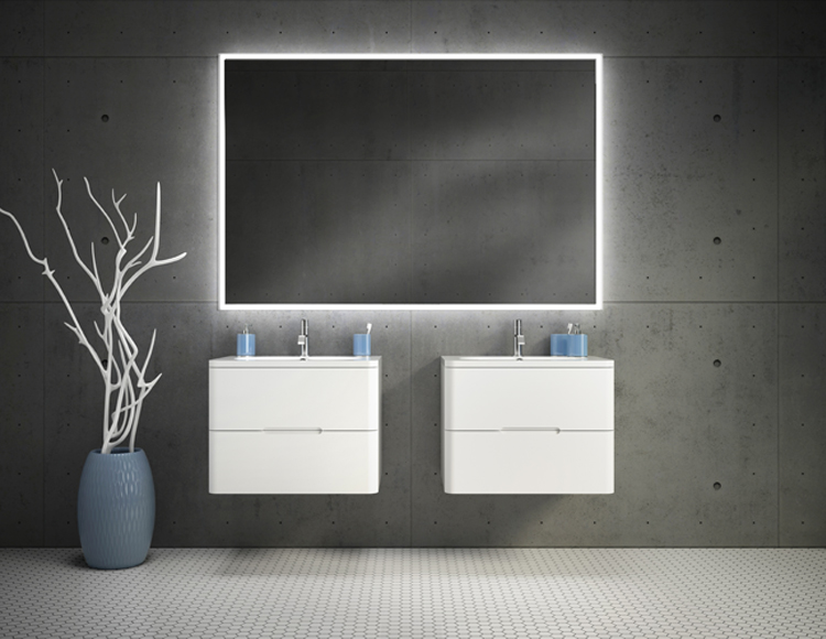 Introducing the New Luna “Halo” Mirror with LED Back-lighting
